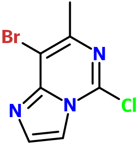 (image for) MC017586 8-Bromo-5-chloro-7-methylimidazo[1,2-c]pyrimidine